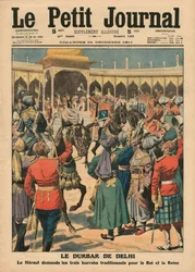 Delhi Durbar, illustratie uit 